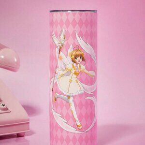 Cardcaptor Sakura Stainless Steel Tumbler Pink NWT